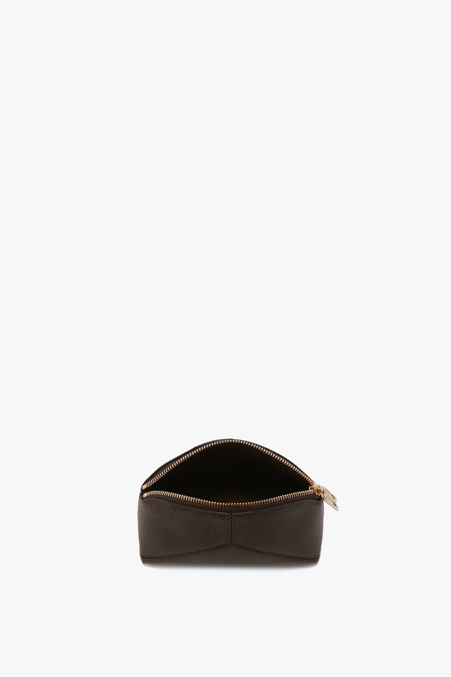 Victoria Mini Travel Pouch In Khaki Leather