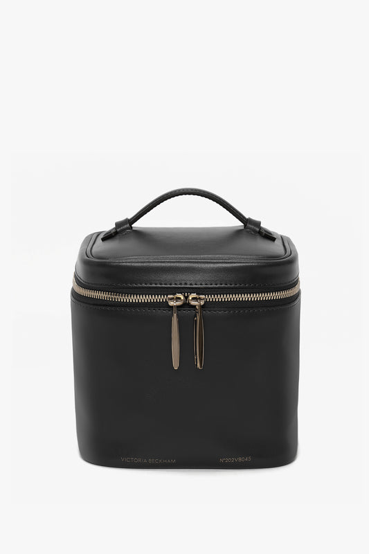 Vanity Crossbody Bag In Black Leather – Victoria Beckham UK