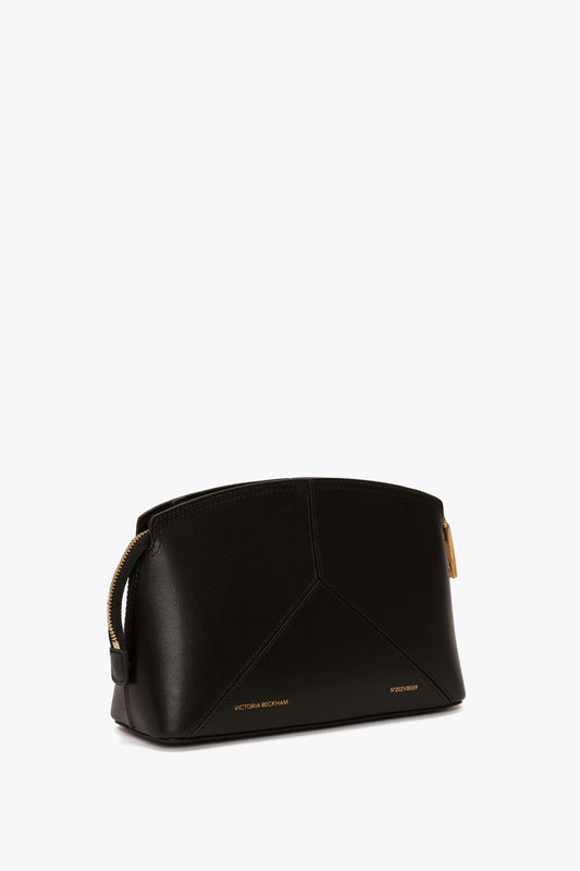Micro Dorian Bag With Chain Strap In Black Smooth Leather
