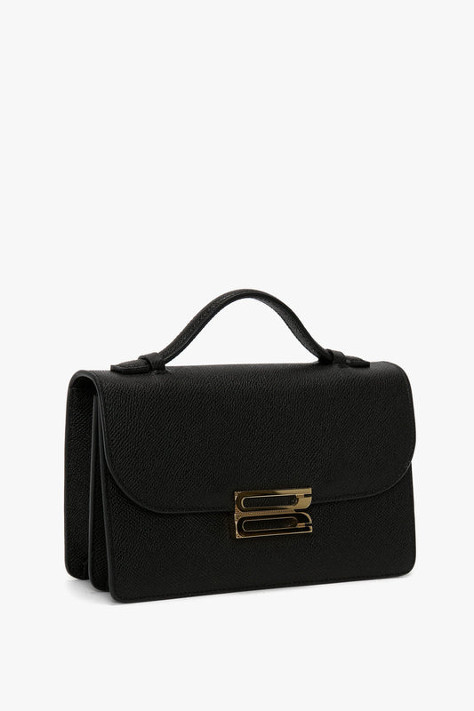 Victoria Top Handle Bag In Black Leather – Victoria Beckham UK