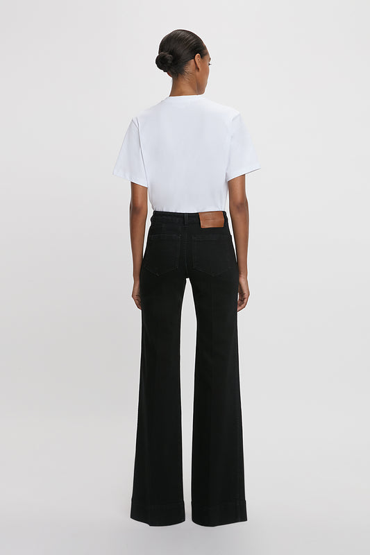 Alina High Waisted Jean In Washed Black