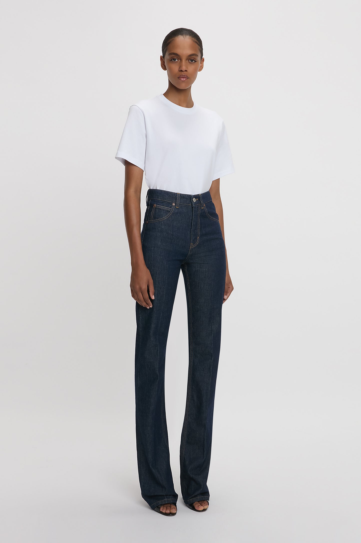 Julia High Waisted Jean In Indigo Rinse