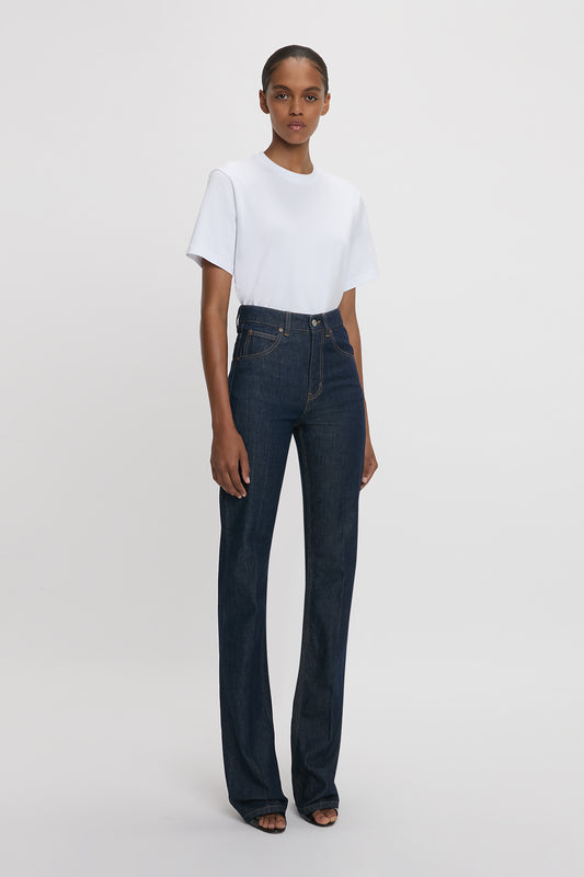 Julia High Waisted Jean In Indigo Rinse