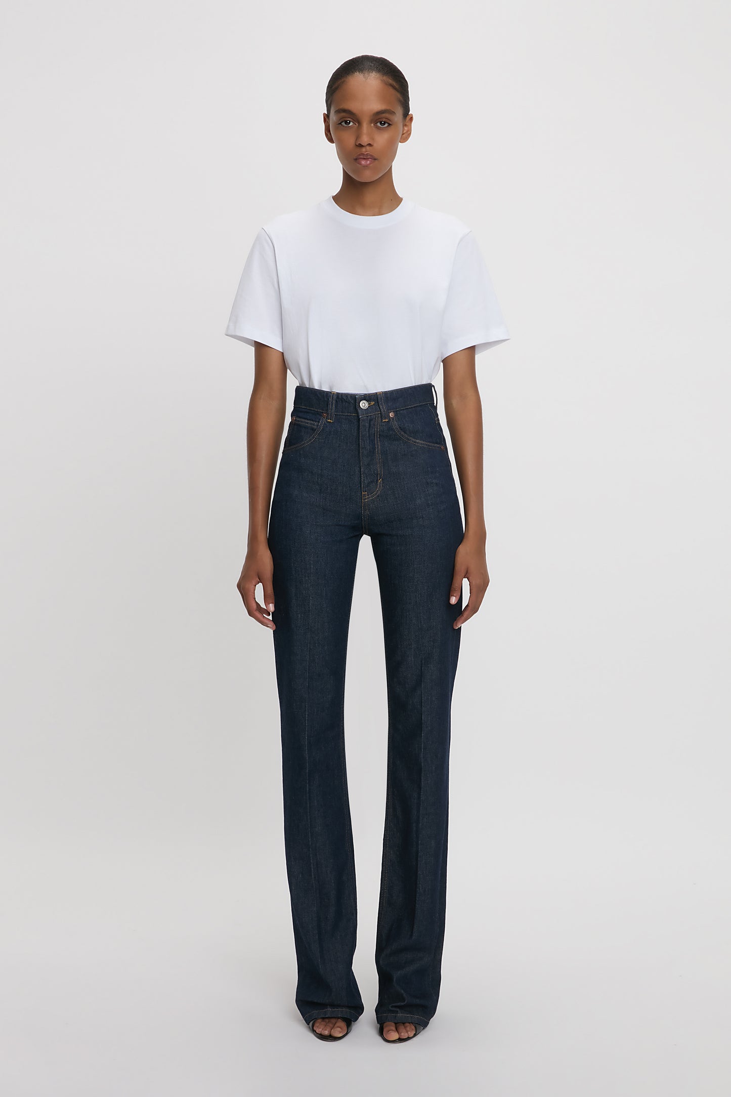 Julia High Waisted Jean In Indigo Rinse