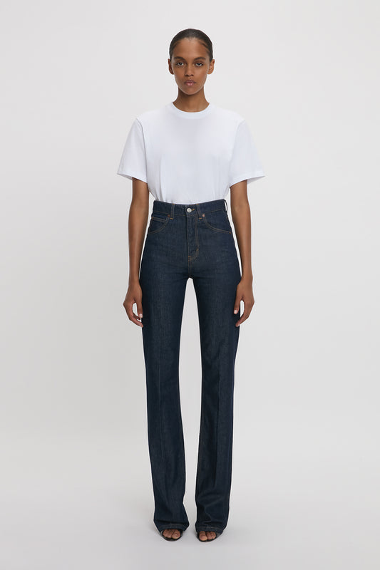 Julia High Waisted Jean In Indigo Rinse