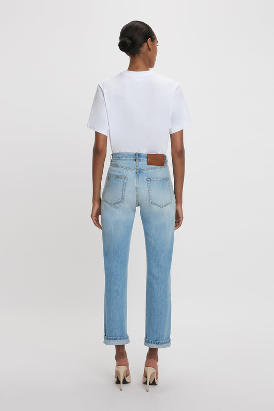 Victoria Relaxed Jean In Light Blue Wash