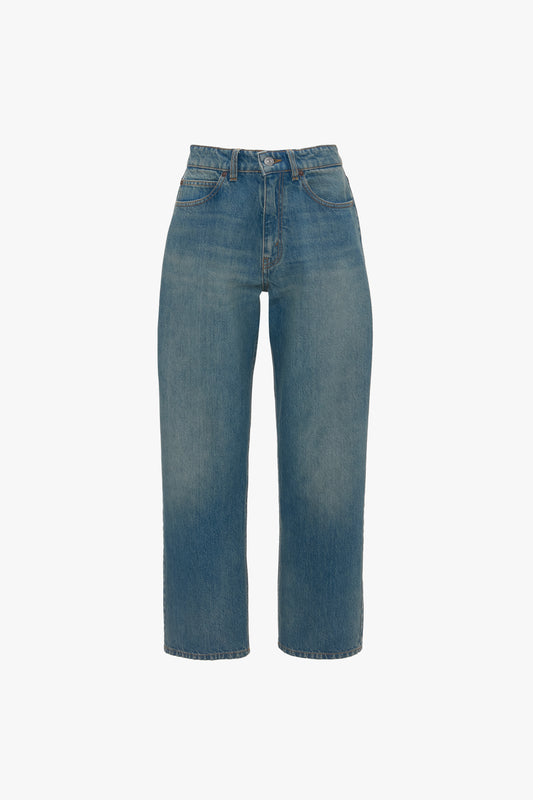 Bernie Relaxed Jean In Mid Blue