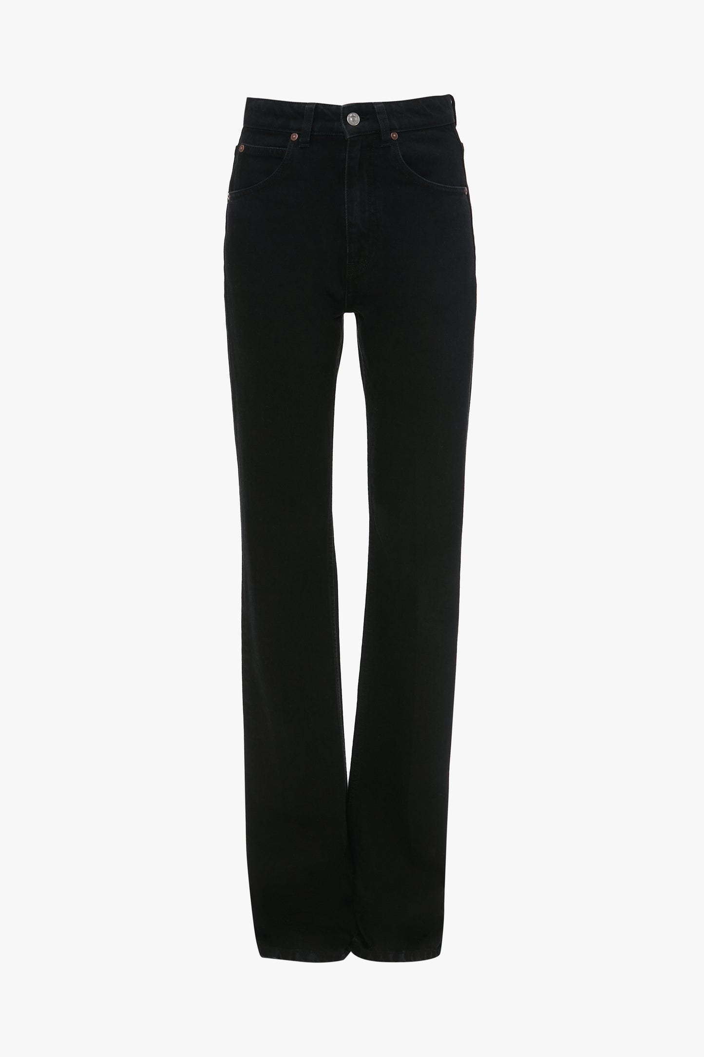 Julia High Waisted Jean In Washed Black