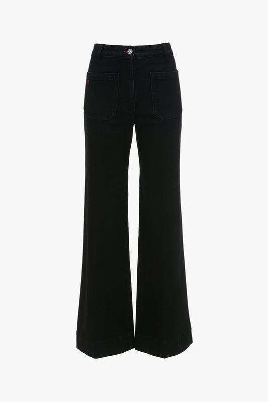 Alina High Waisted Jean In Washed Black