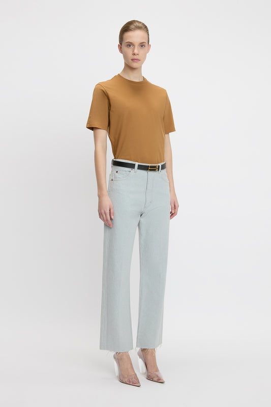 Victoria Tee In Wheat