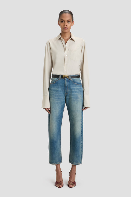 Bernie Relaxed Jean In Washed Blue