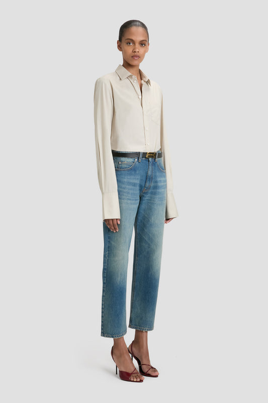Bernie Relaxed Jean In Washed Blue