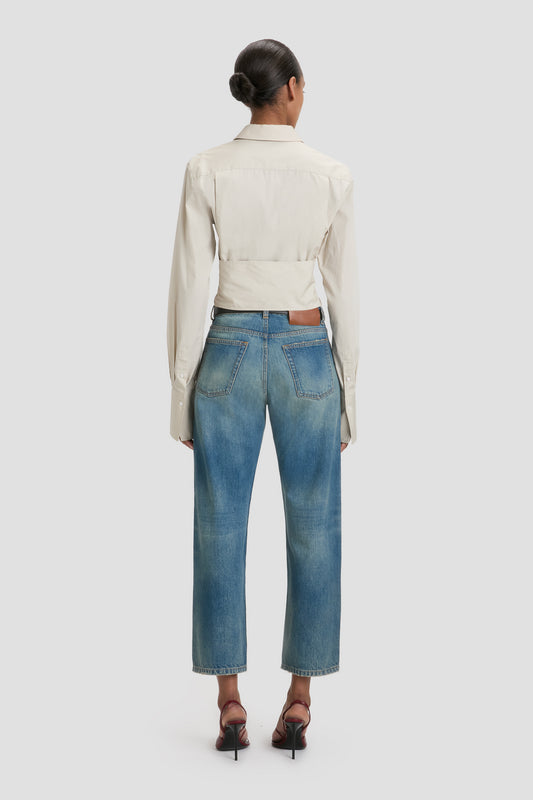 Bernie Relaxed Jean In Washed Blue