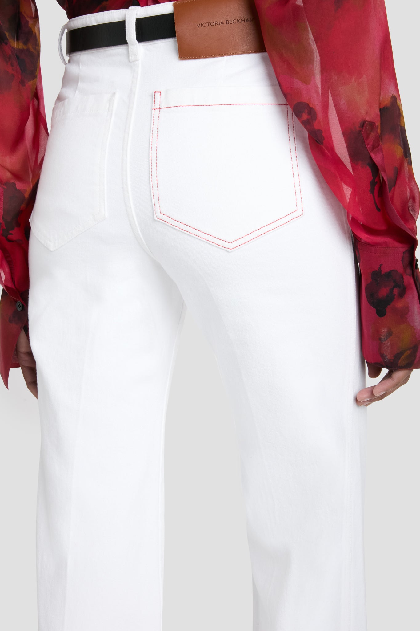 Alina Jean In Washed White – Victoria Beckham UK