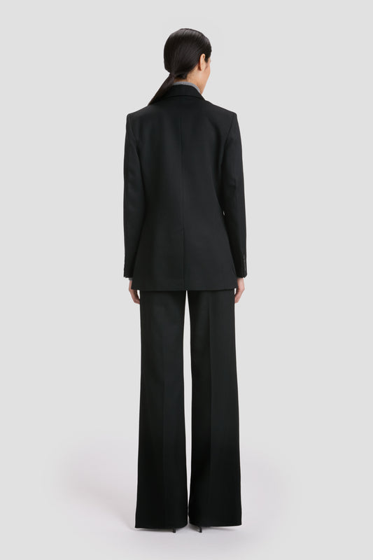 Patch Pocket Jacket In Black