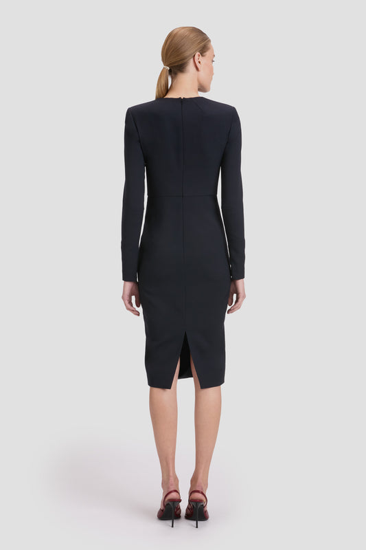 Belted Boxy Leather Jacket In Black | Designer Leather Goods