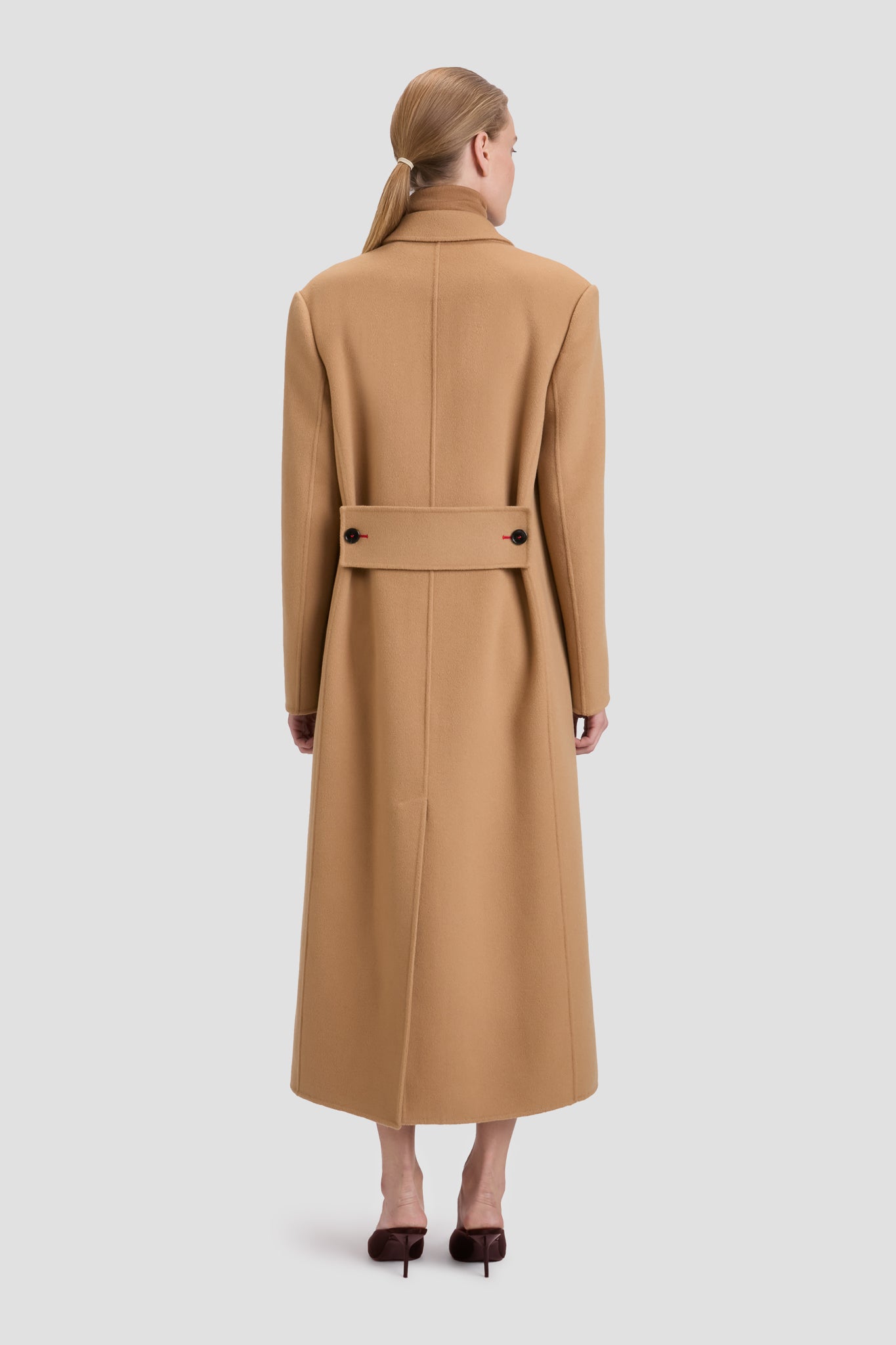 コート Victoria Beckham FW24 (1424WCT005791B CAMEL) Double Faced Overcoat In Camel – Victoria Beckham UK