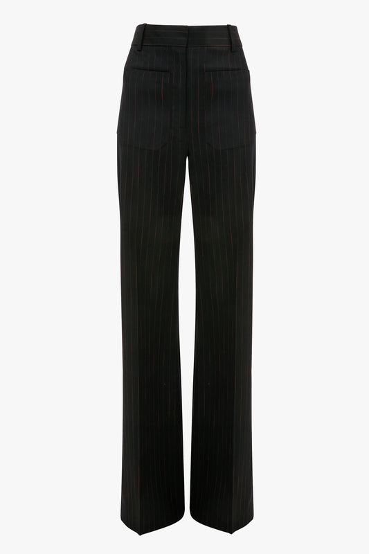 パンツ Victoria Beckham 'Side Panel' pants Wide Leg Trouser In Midnight – Victoria Beckham Inc