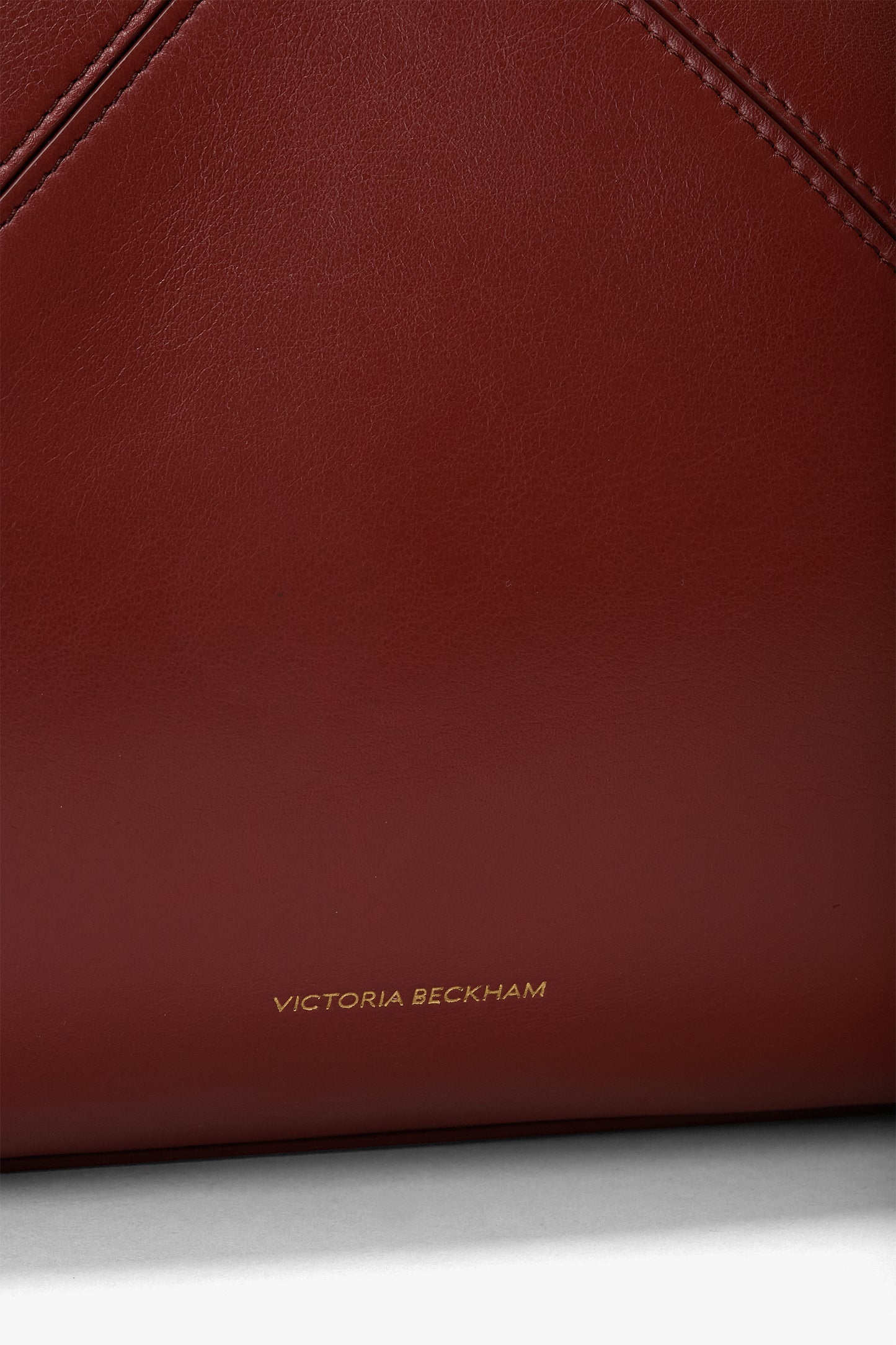 Large Victoria Tote In Brick Red Soft Leather