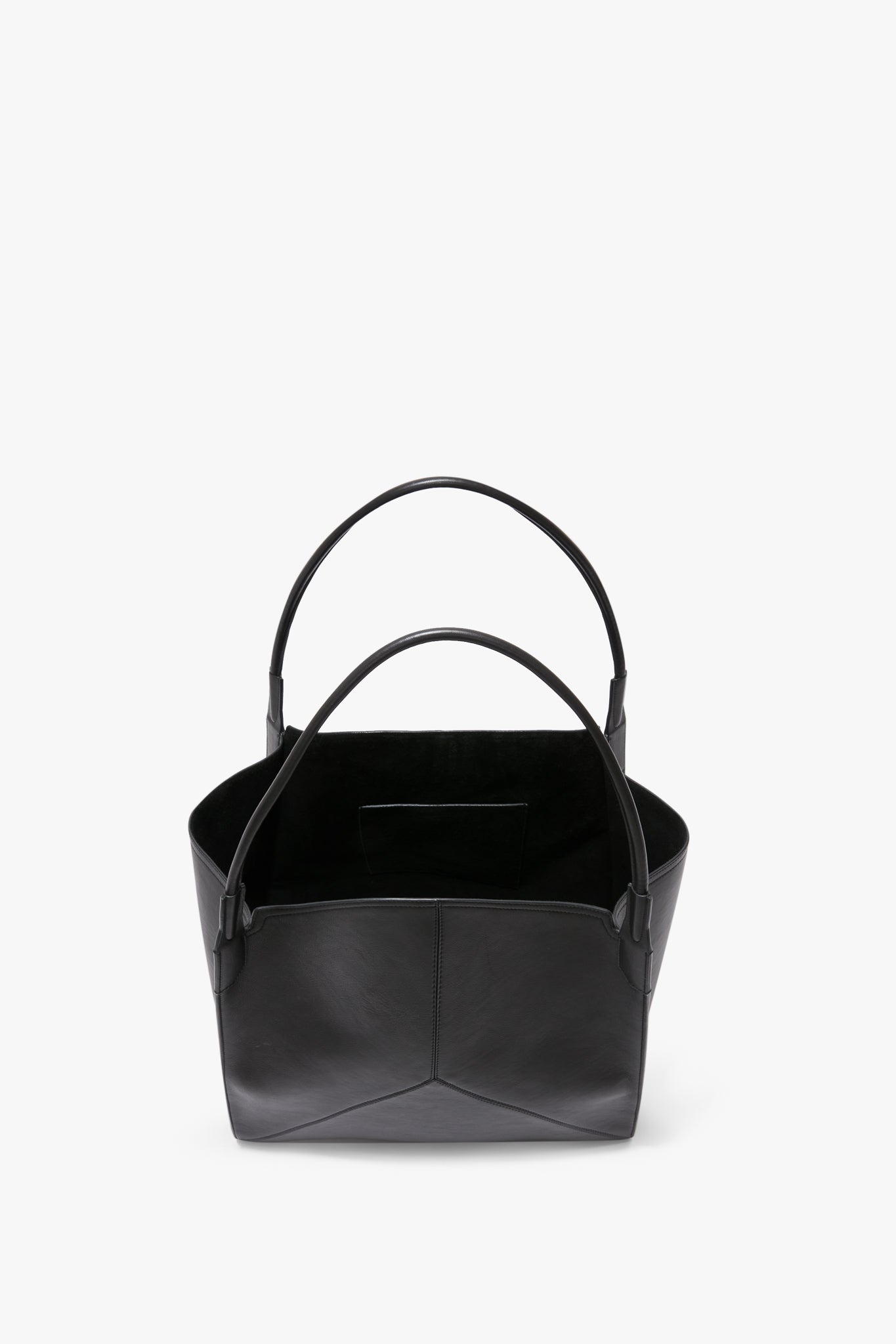 Victoria Tote In Black Soft Leather