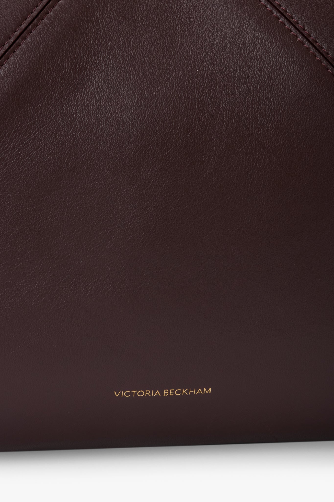 XL Victoria Tote In Burgundy Soft Leather