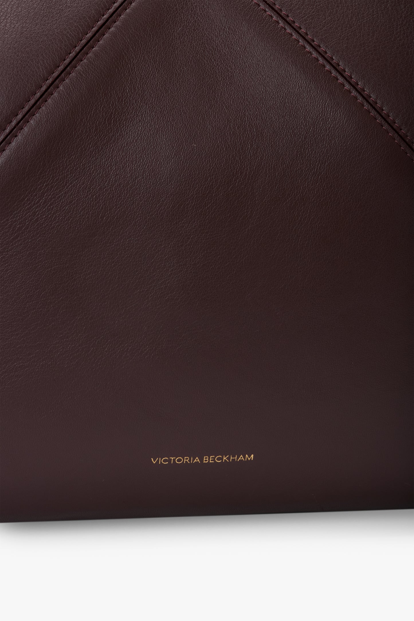 XL Victoria Tote In Burgundy Soft Leather