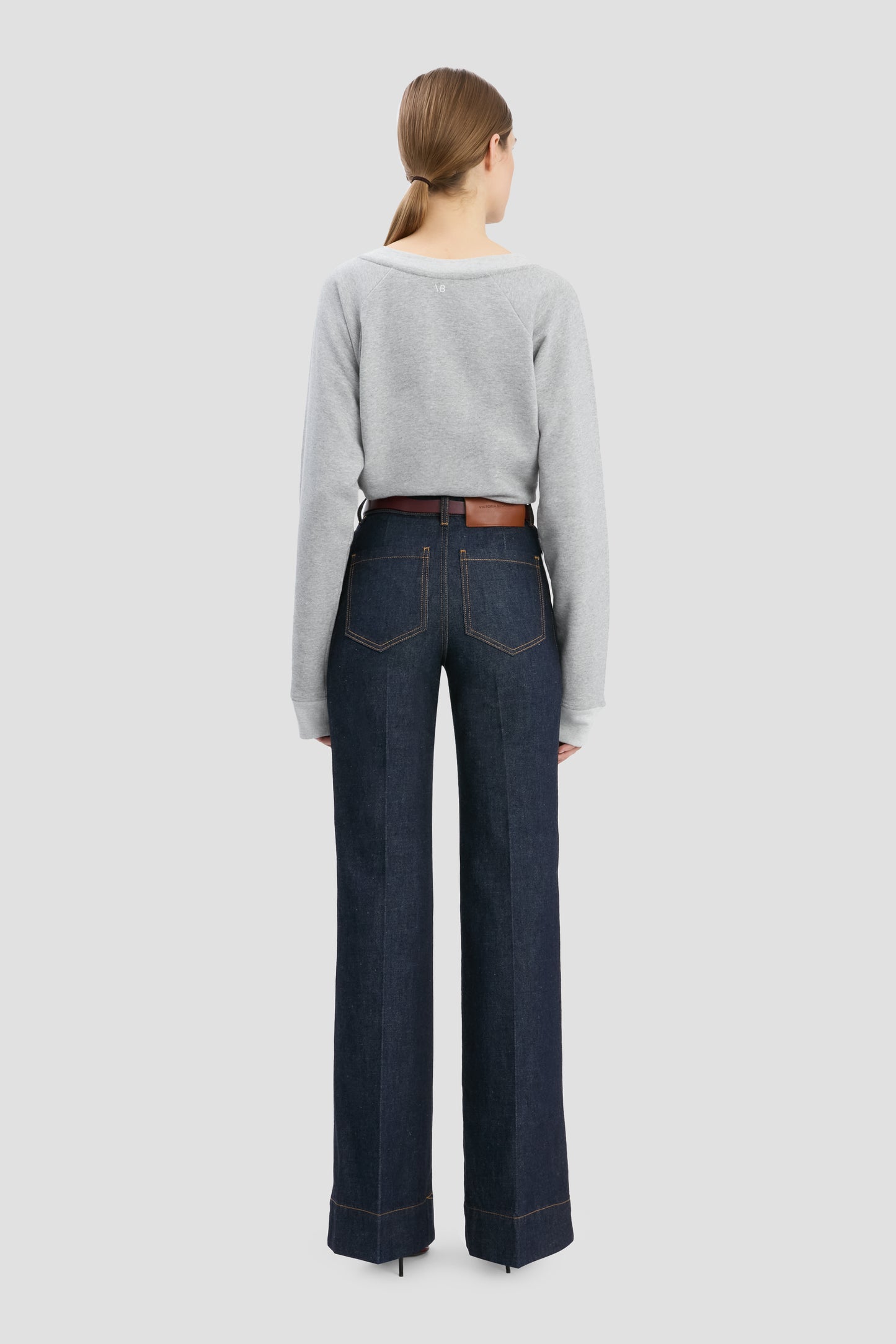 Constance Sweatshirt In Grey Marl