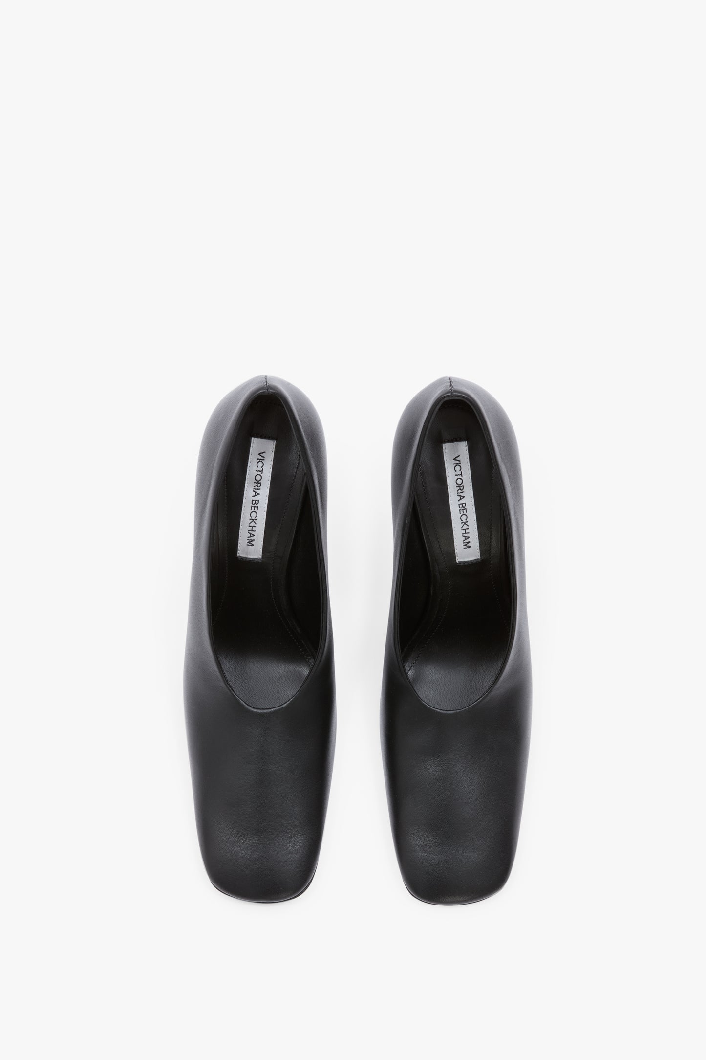 Olivia Stiletto Pump In Black Smooth Leather