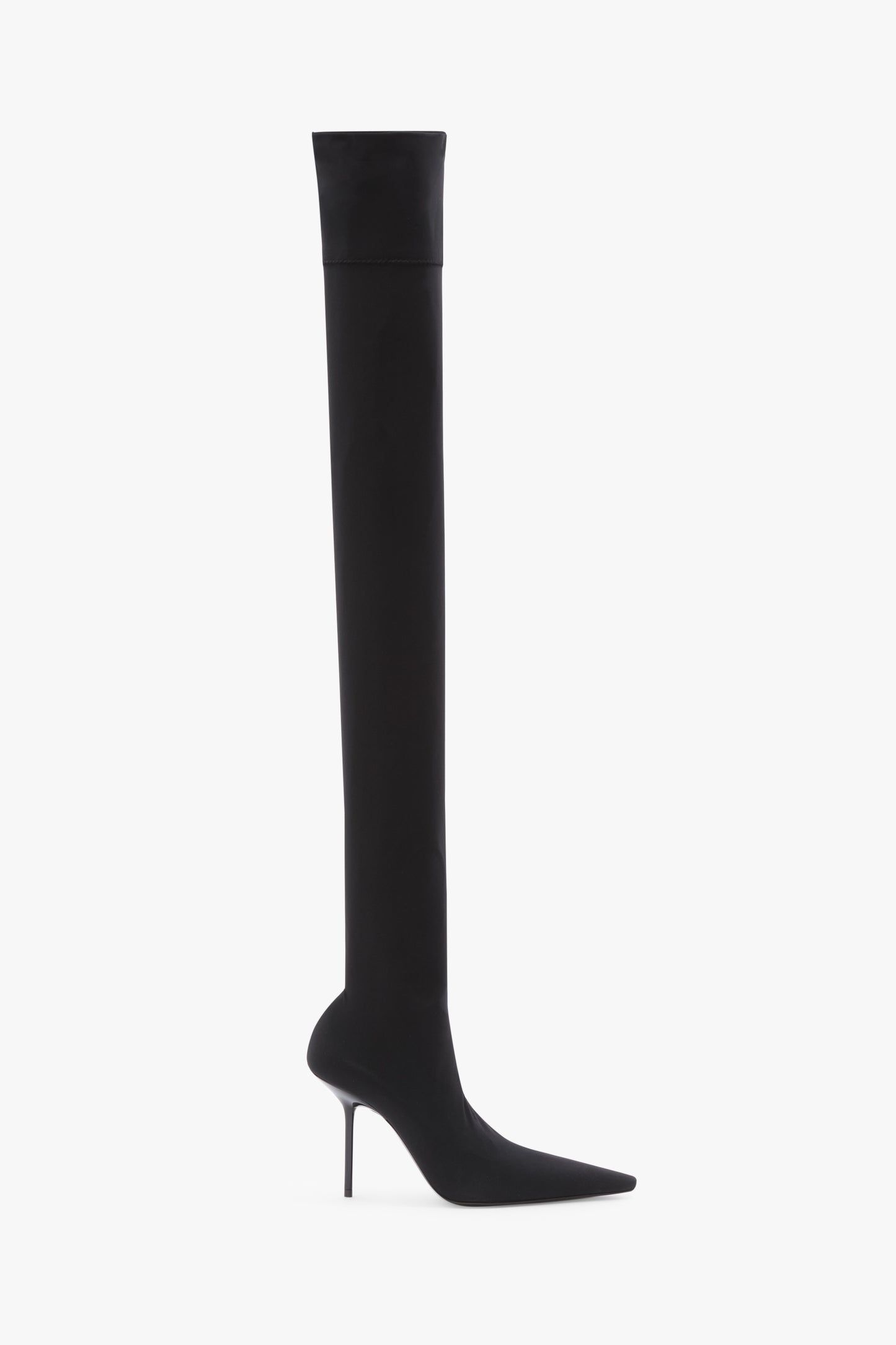 Sloan Stiletto Jersey Boot In Black