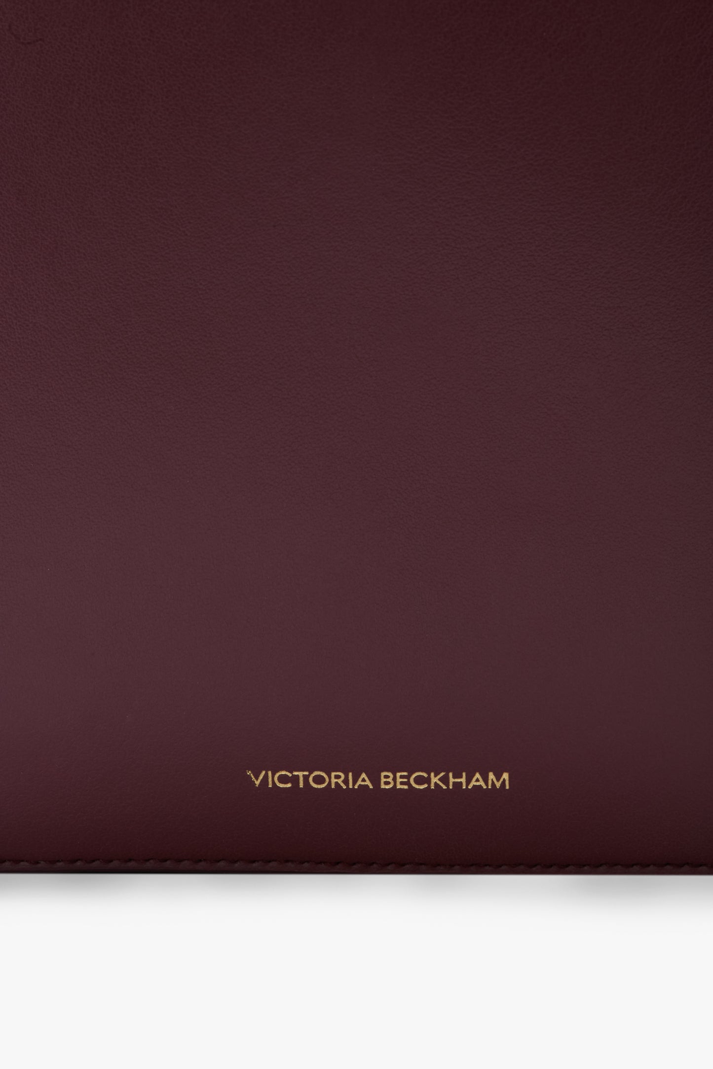 Dia Bucket Bag In Burgundy Smooth Leather