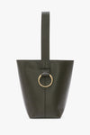 Dark Olive Smooth Leather