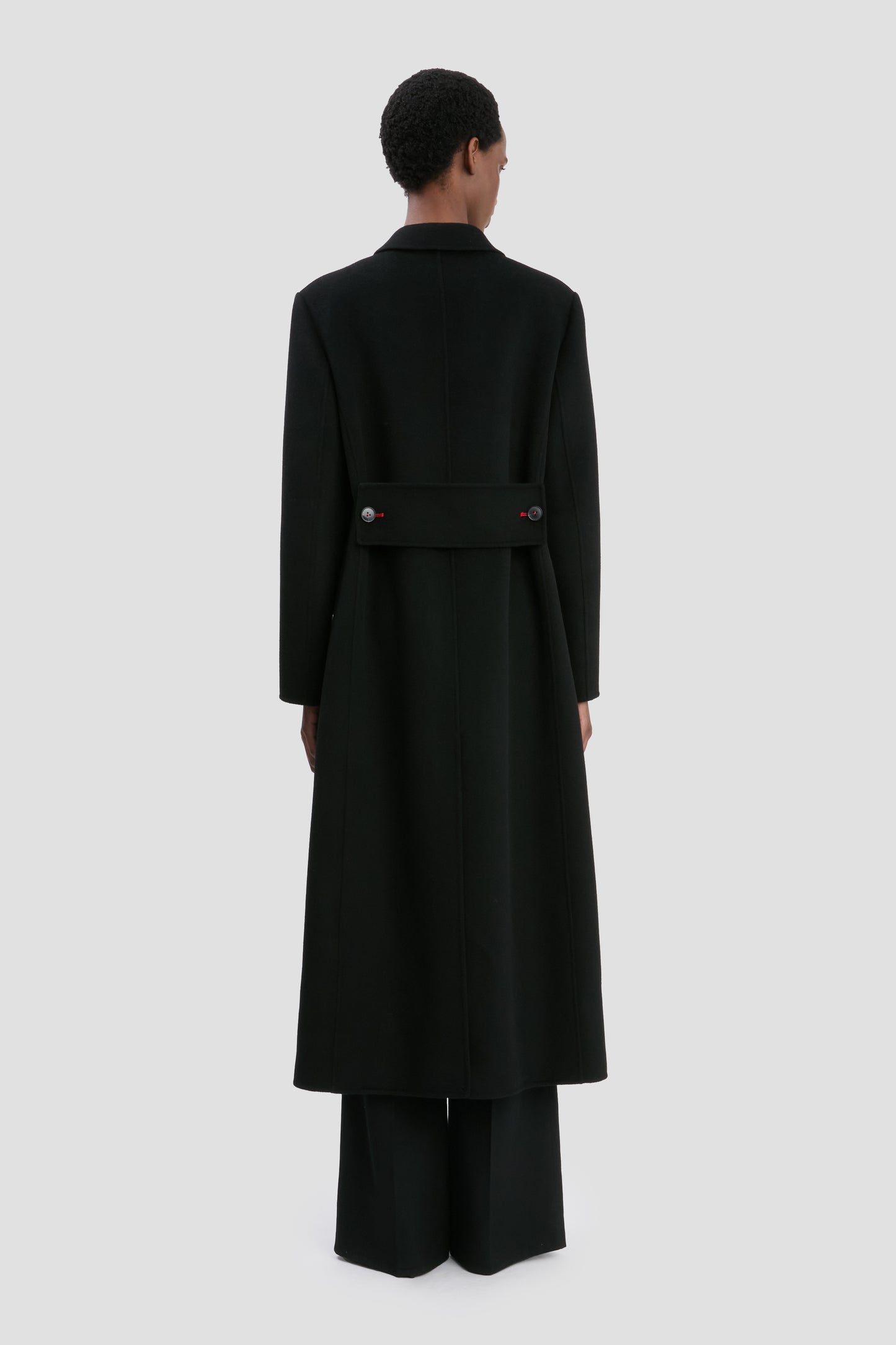 Overcoat In Black