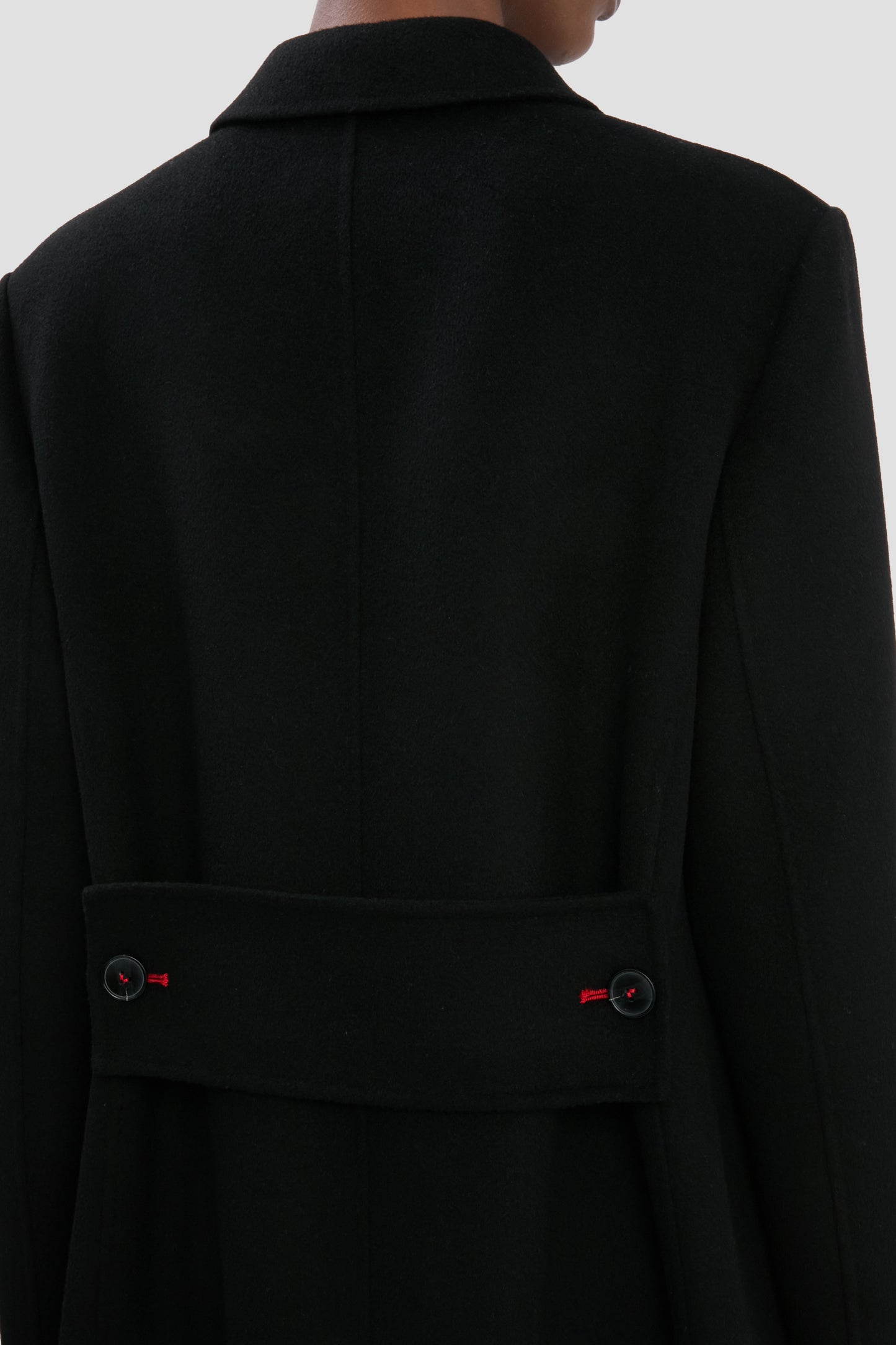 Overcoat In Black