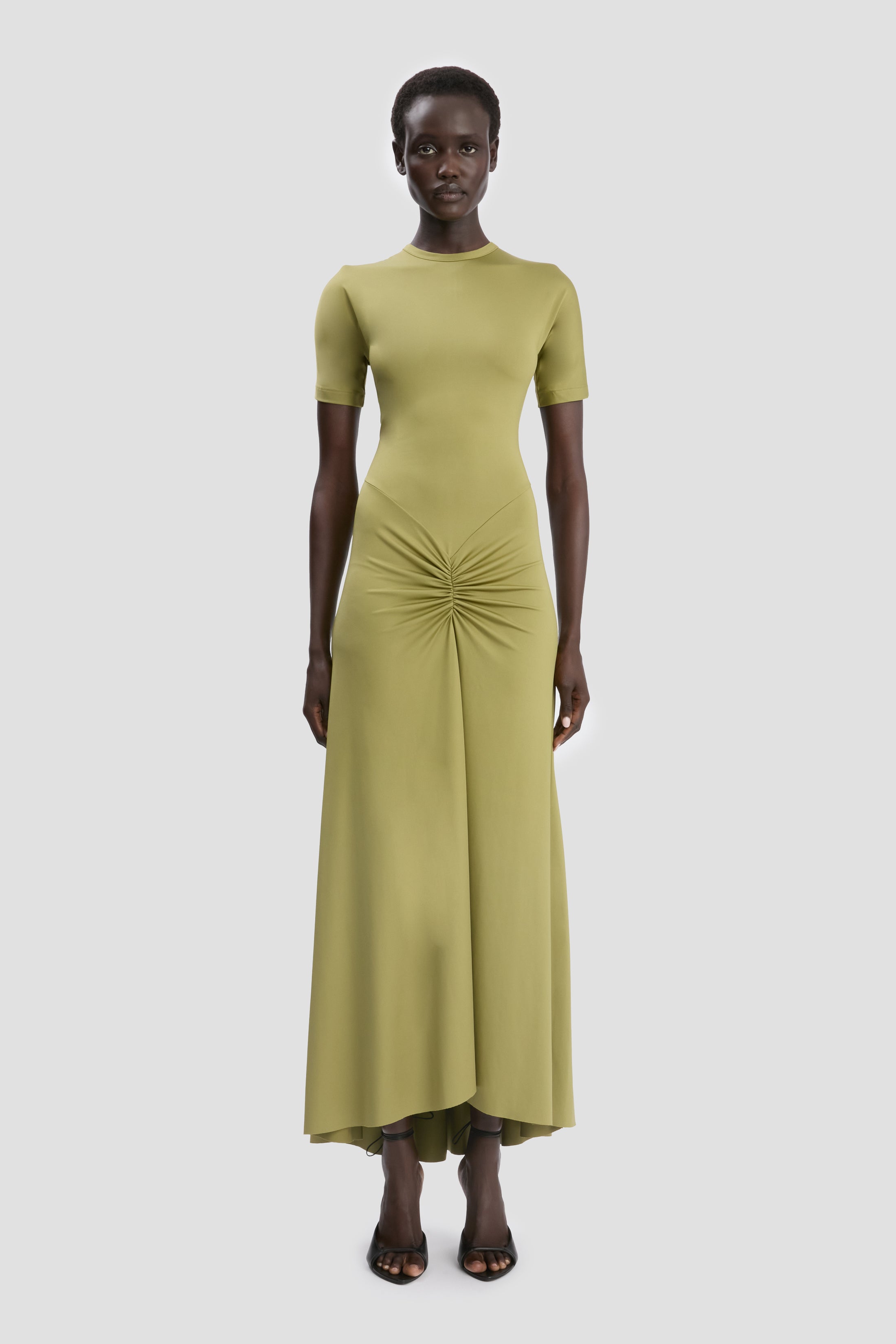 Blaire Midi Dress Greenfinch