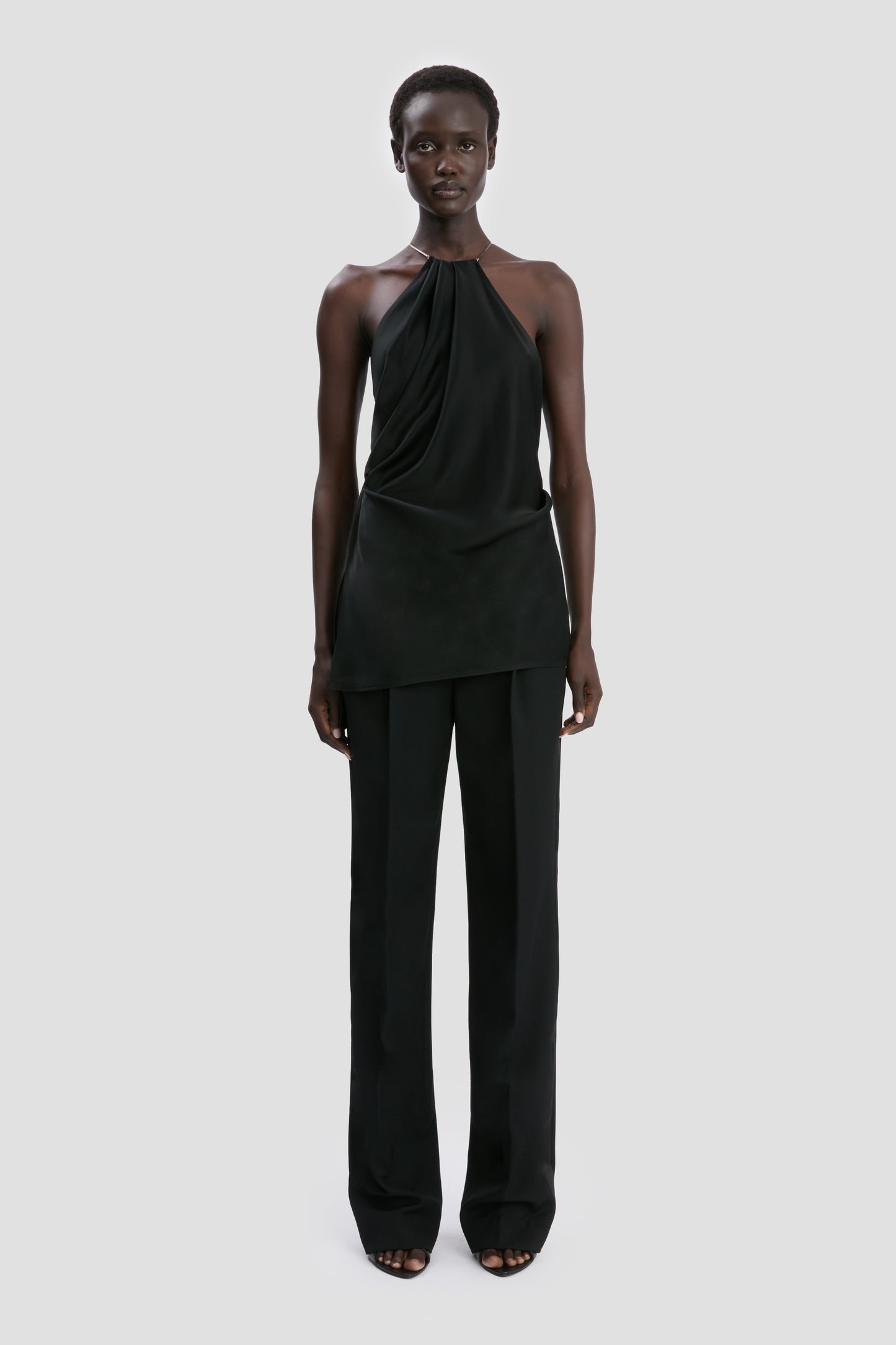 Chain Cami Top In Black