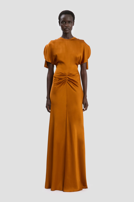 Cami Floor-Length Dress In Black Victoria Beckham Cami Floor-Length Dress In Black Victoria Beckham