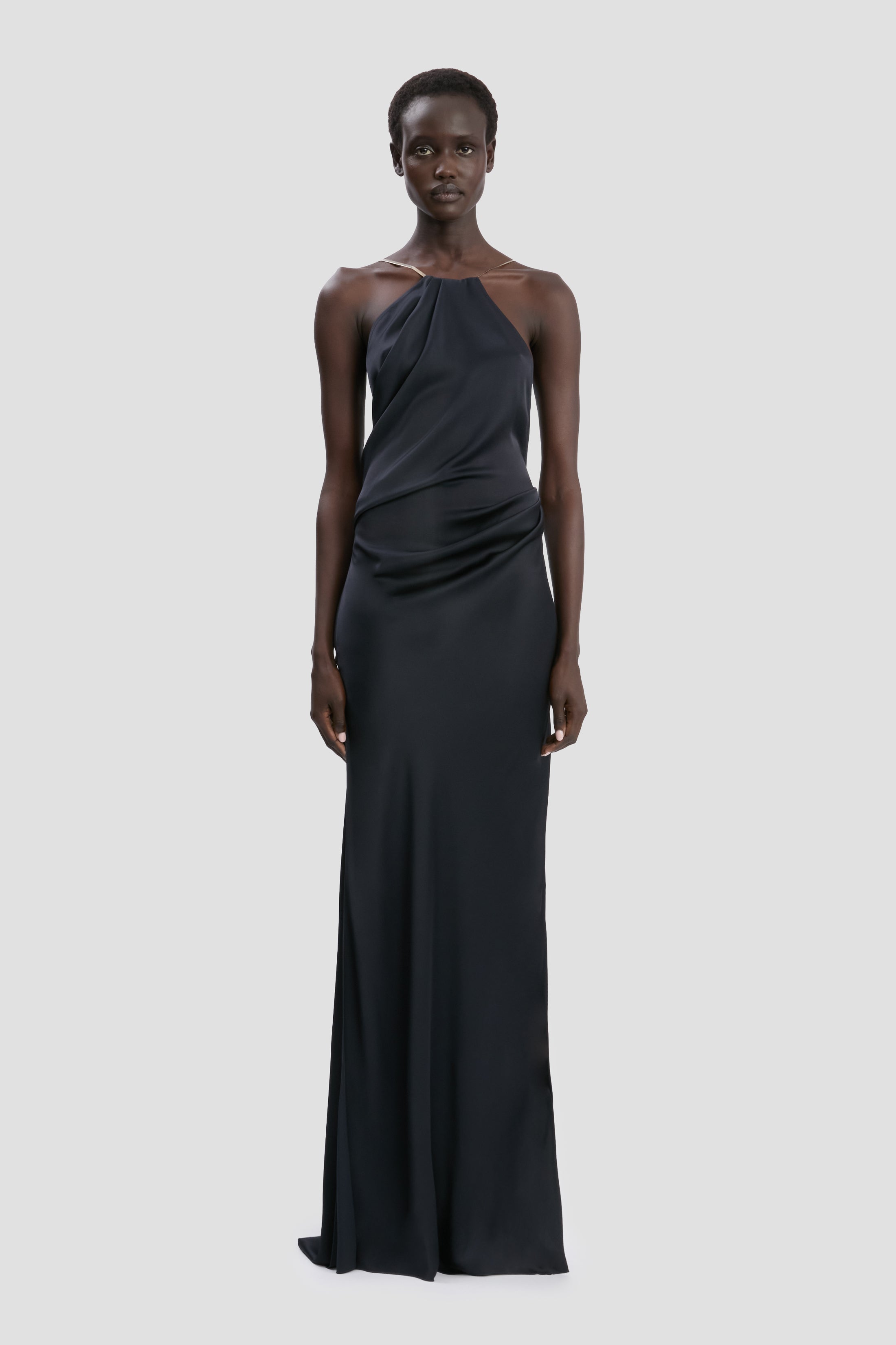 Chain Halter Gown