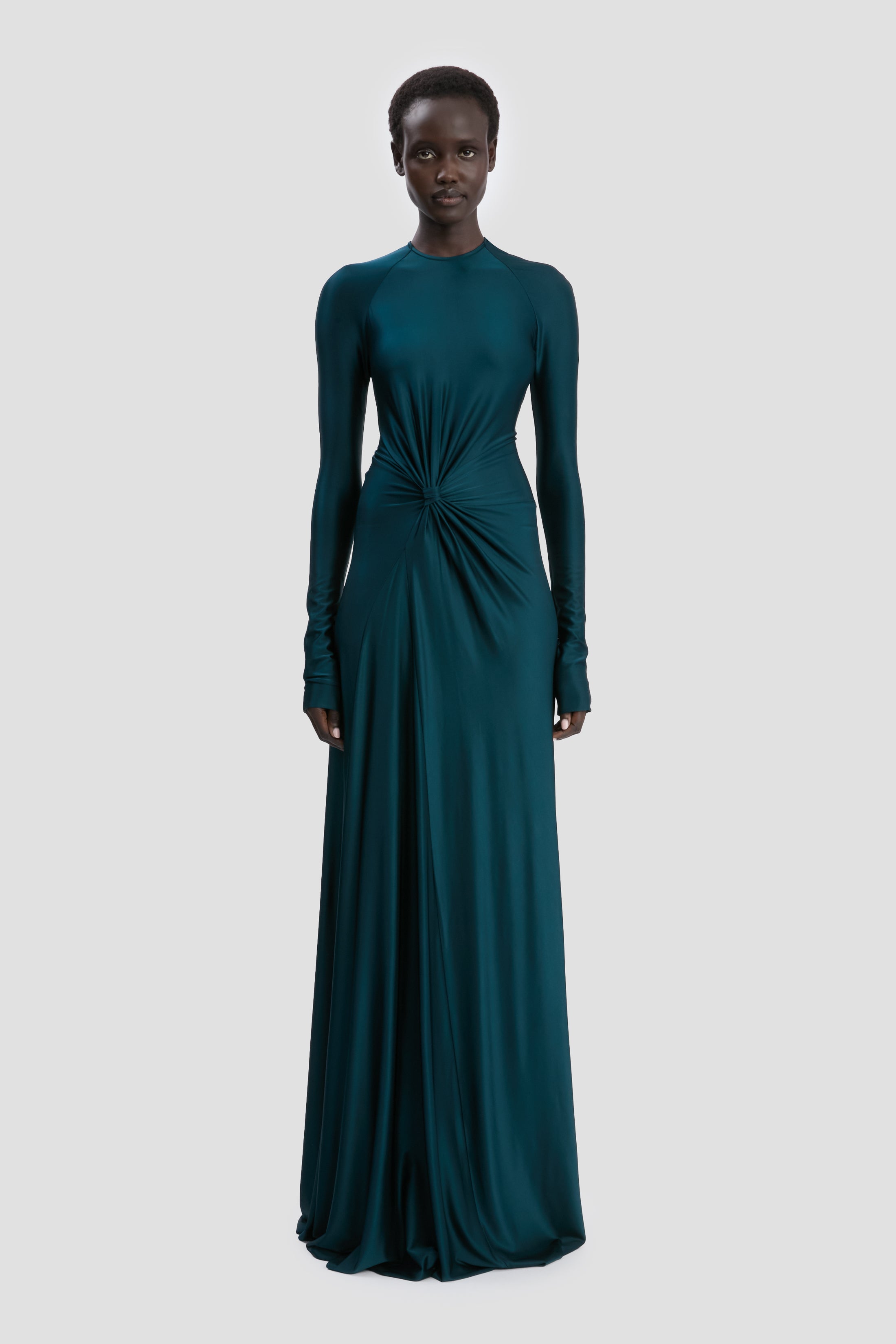 Twist Waist Gown Dark
