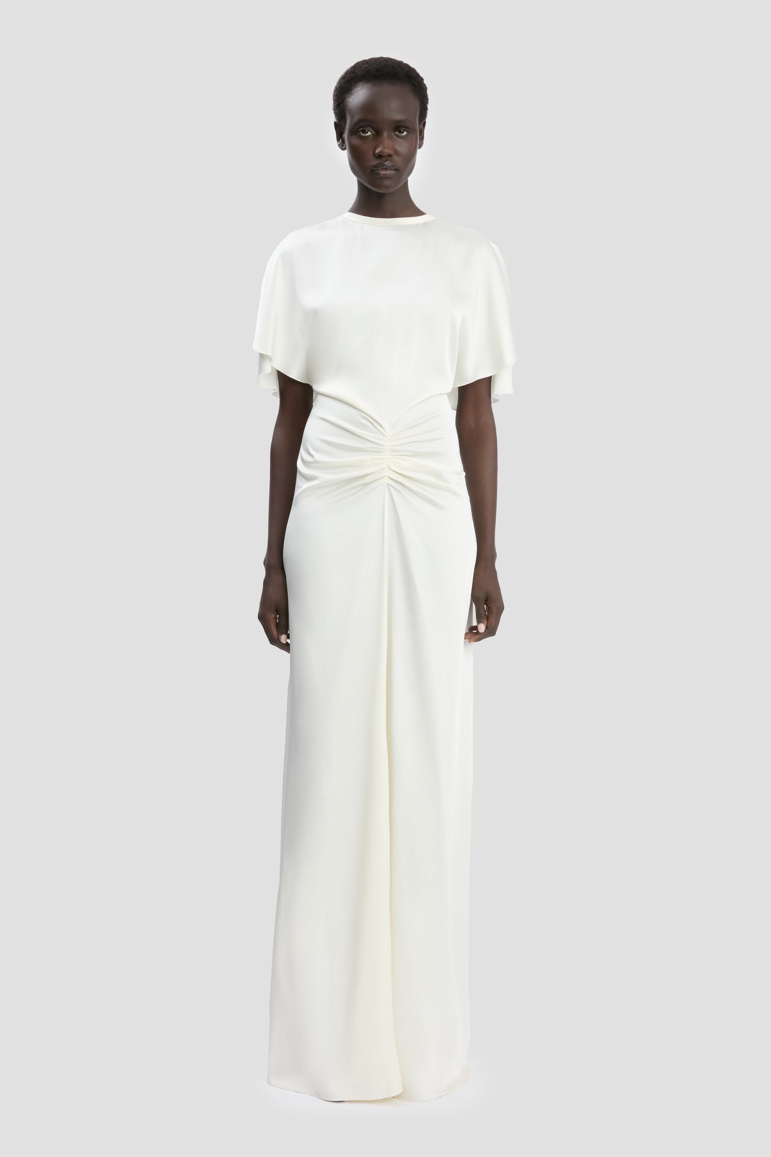 Isabella Gown In Ivory Victoria Beckham UK Isabella Gown In Ivory Victoria Beckham UK