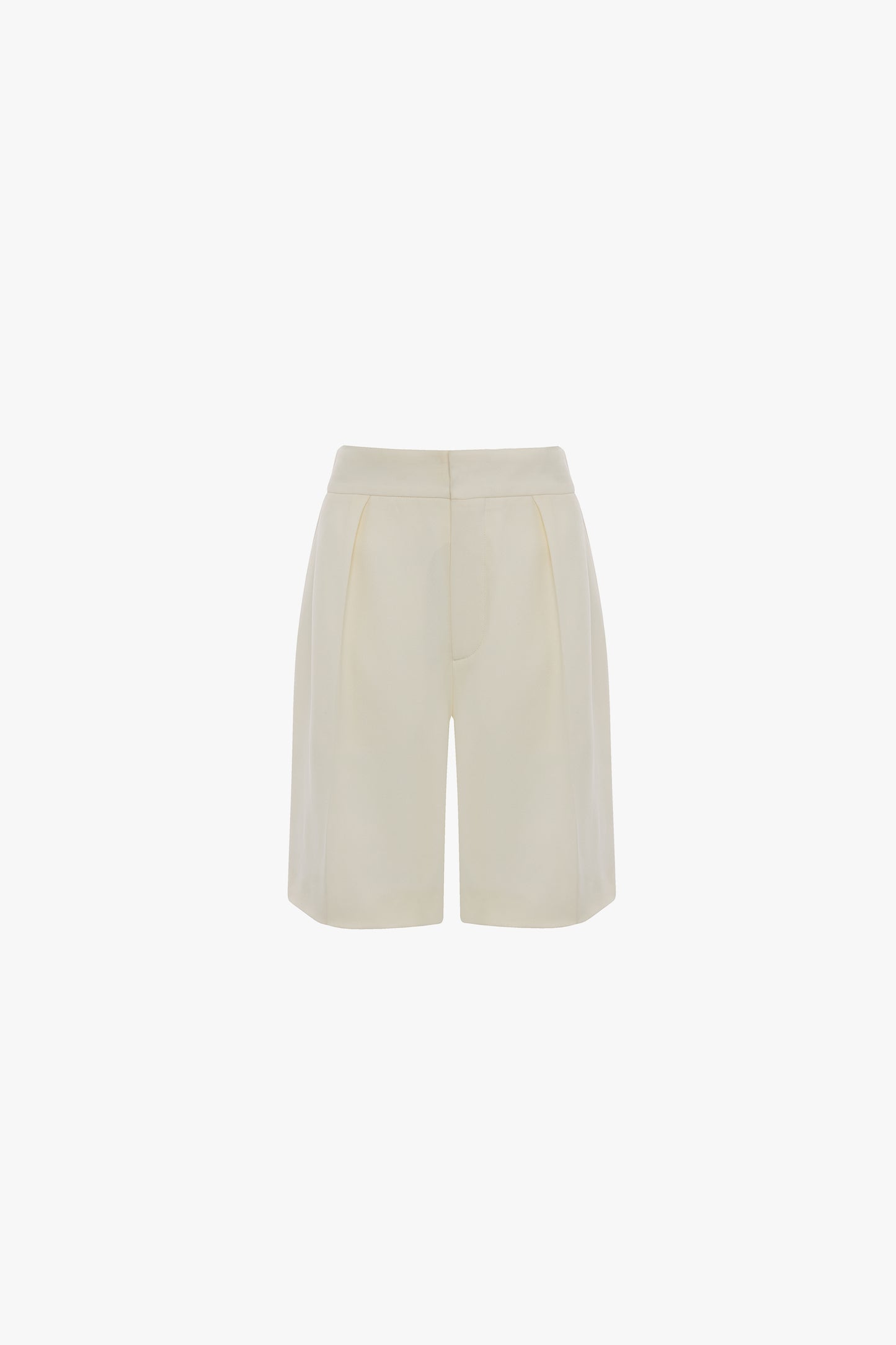 Tailored Shorts In Ivory