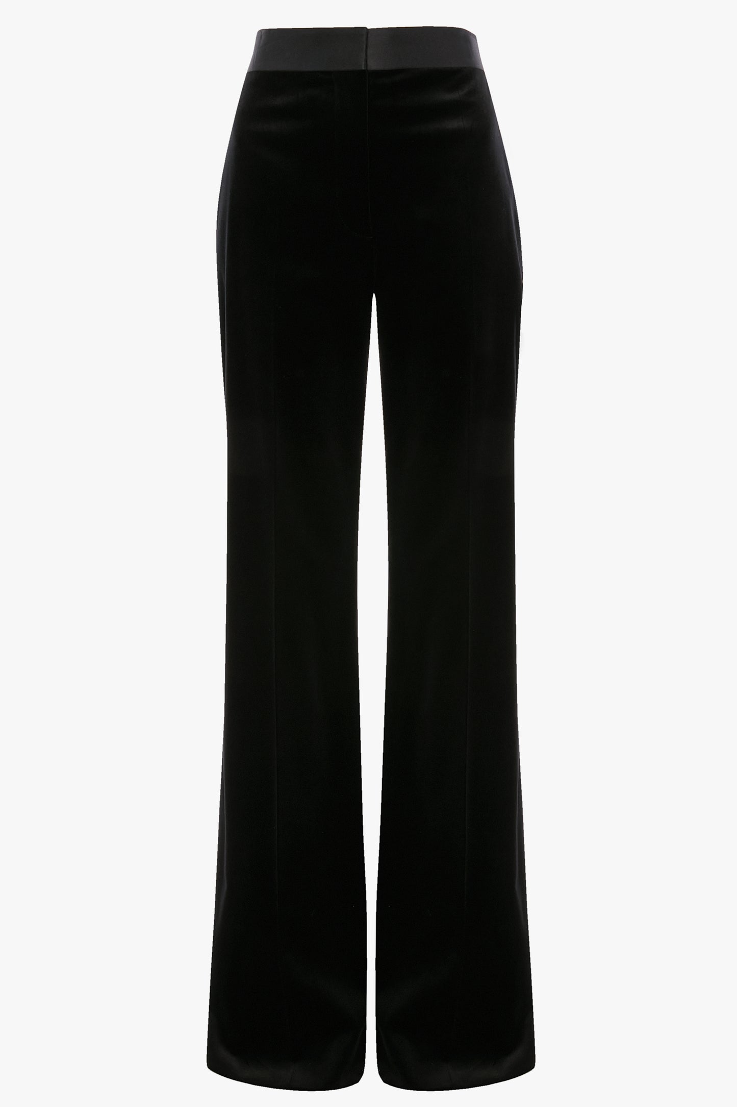 Alina Trouser In Black Velvet