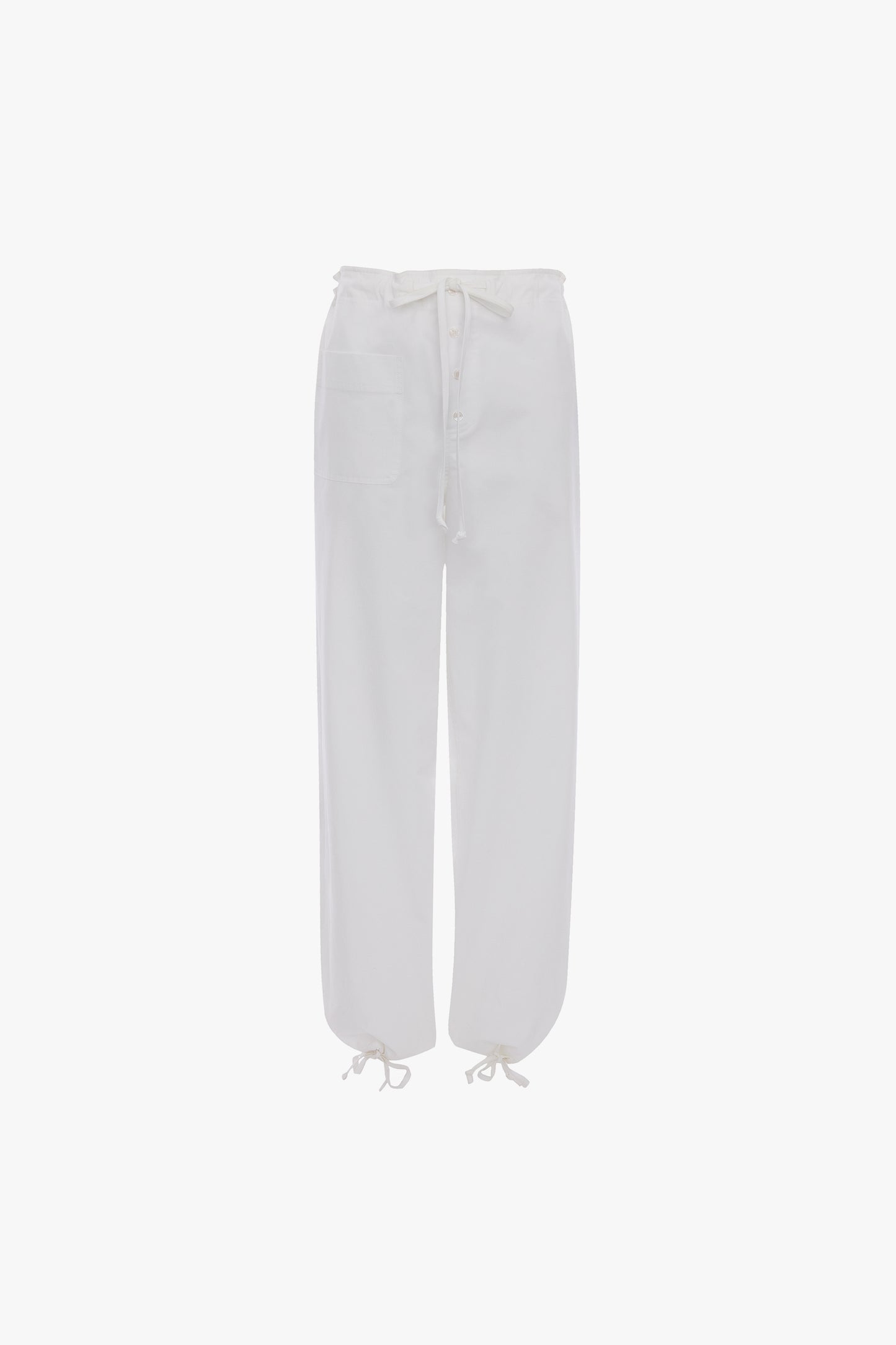 Cargo Trouser In White