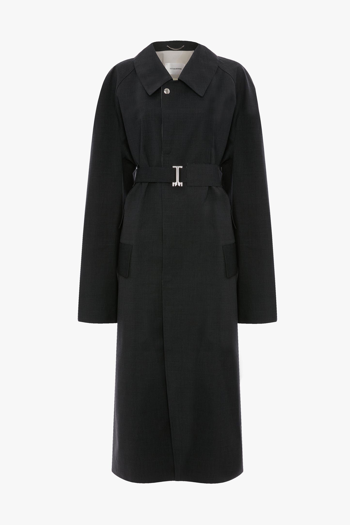 VB X Mackintosh Belted Trench In Charcoal