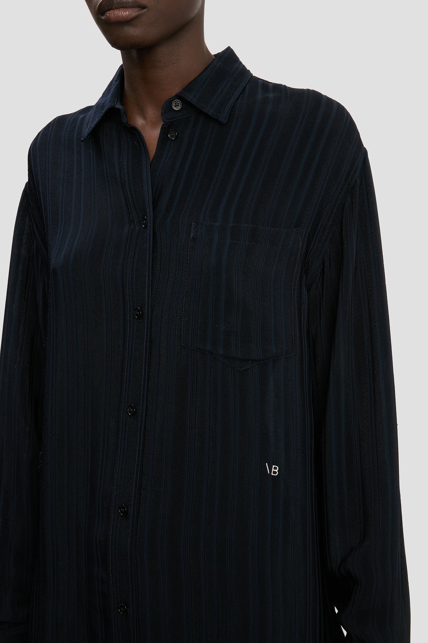 Pyjama Shirt In Navy