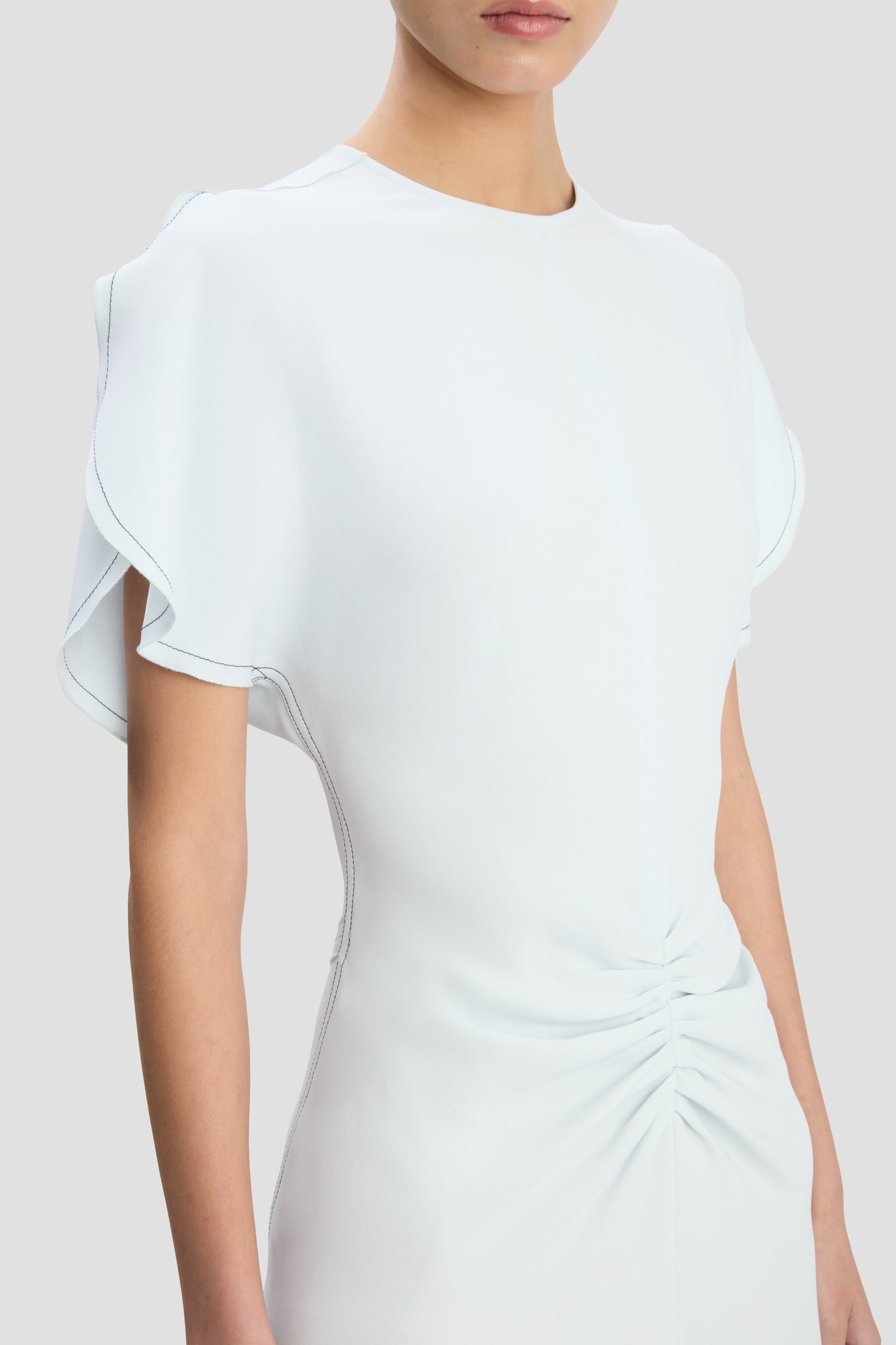 Bela Midi Dress In Glacial Blue