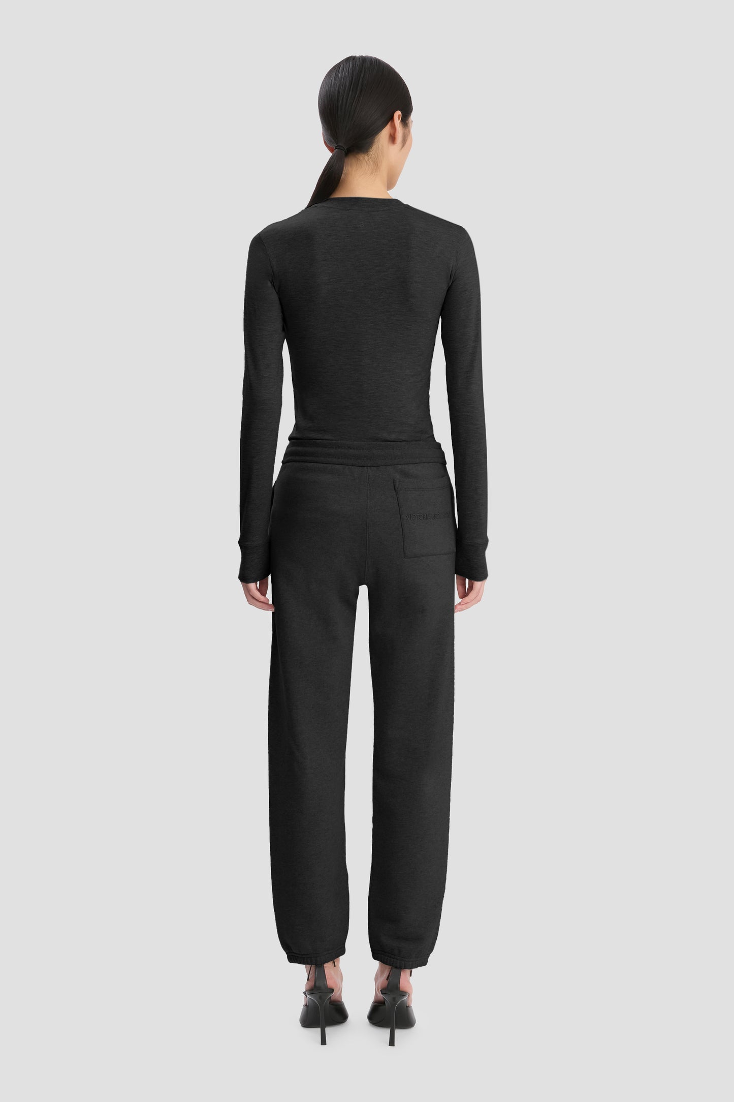 Long Sleeve Tee In Black