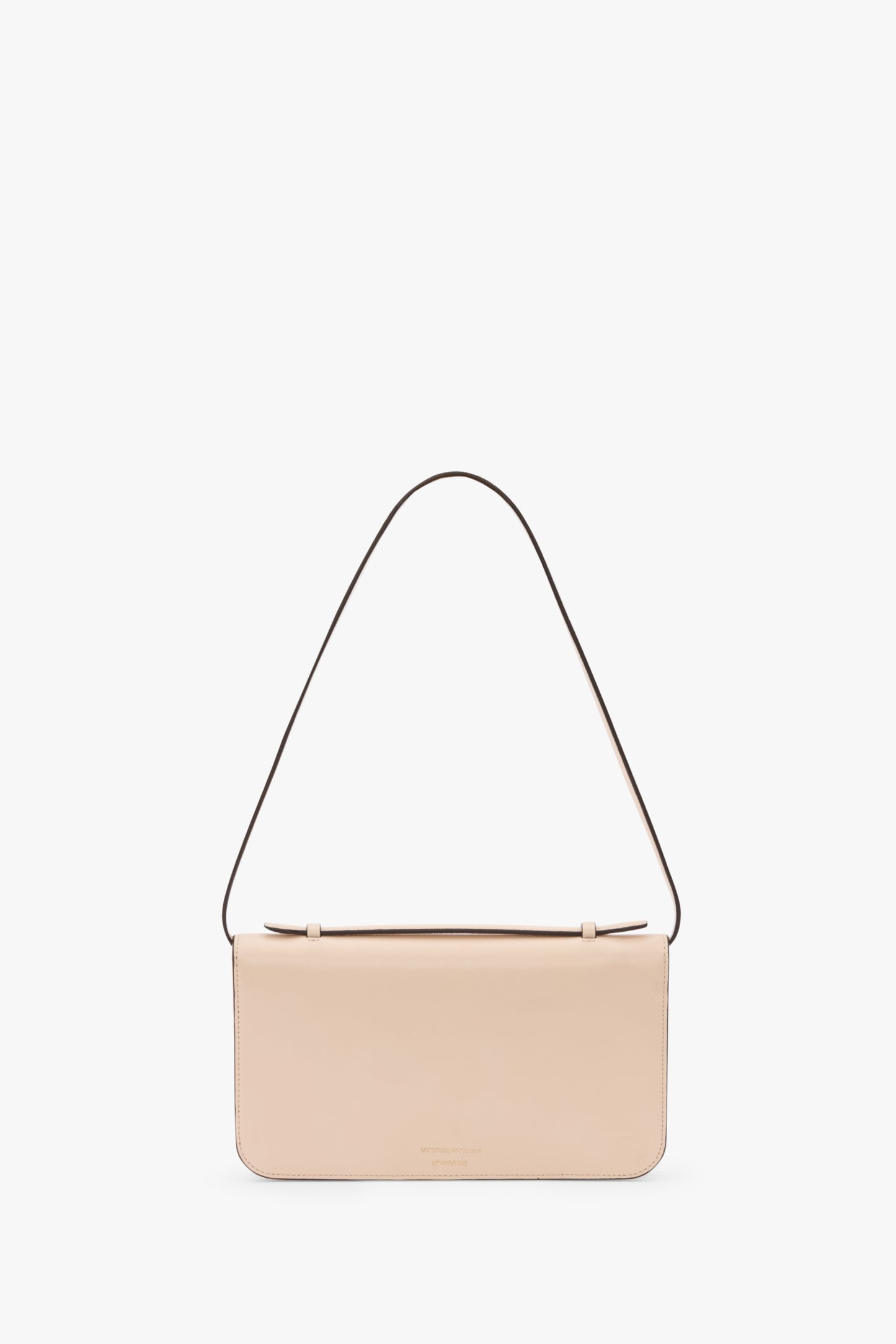 Dorian Pochette In Pale Rose Leather