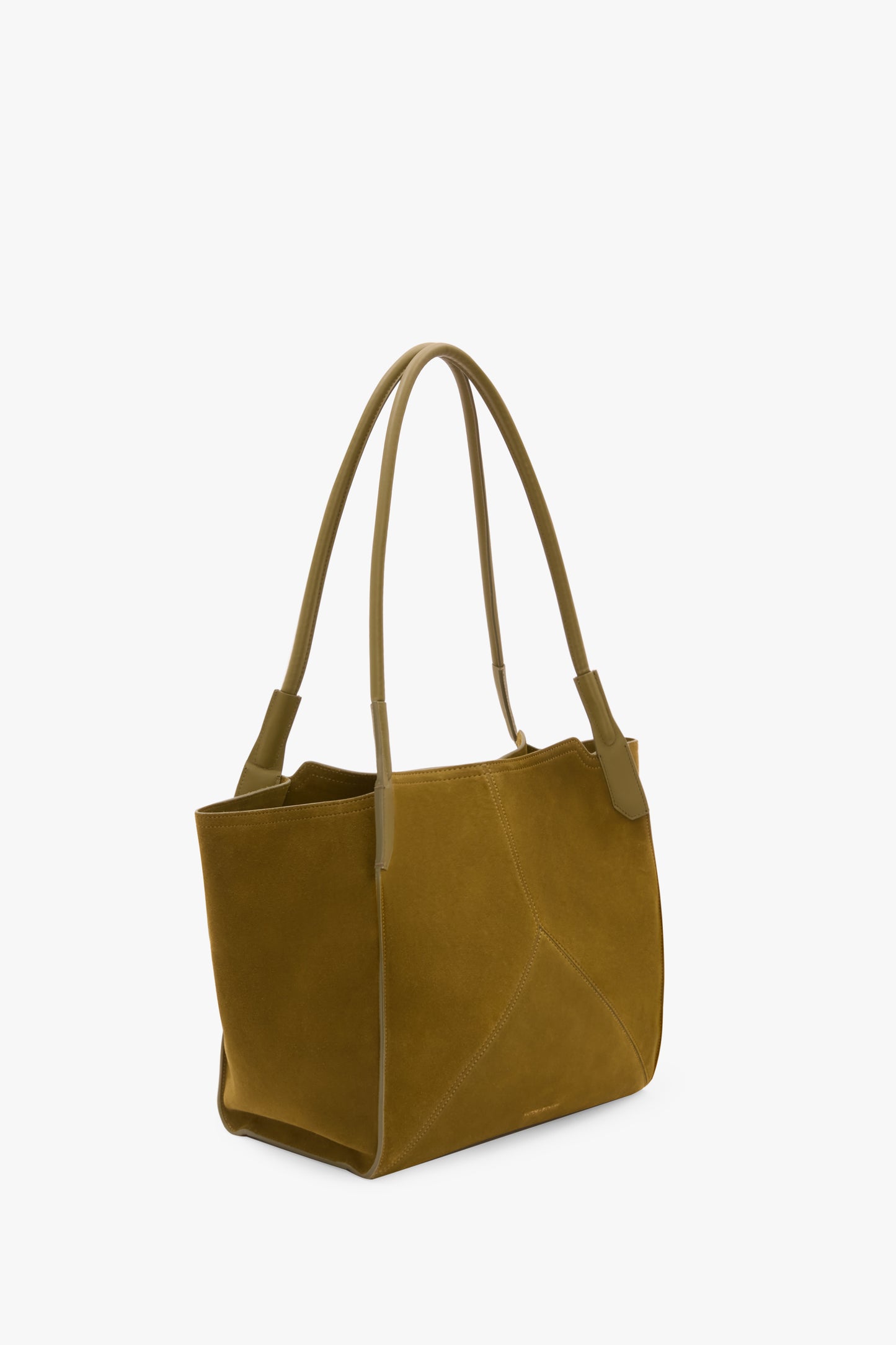 Victoria Tote In Cactus Green Suede