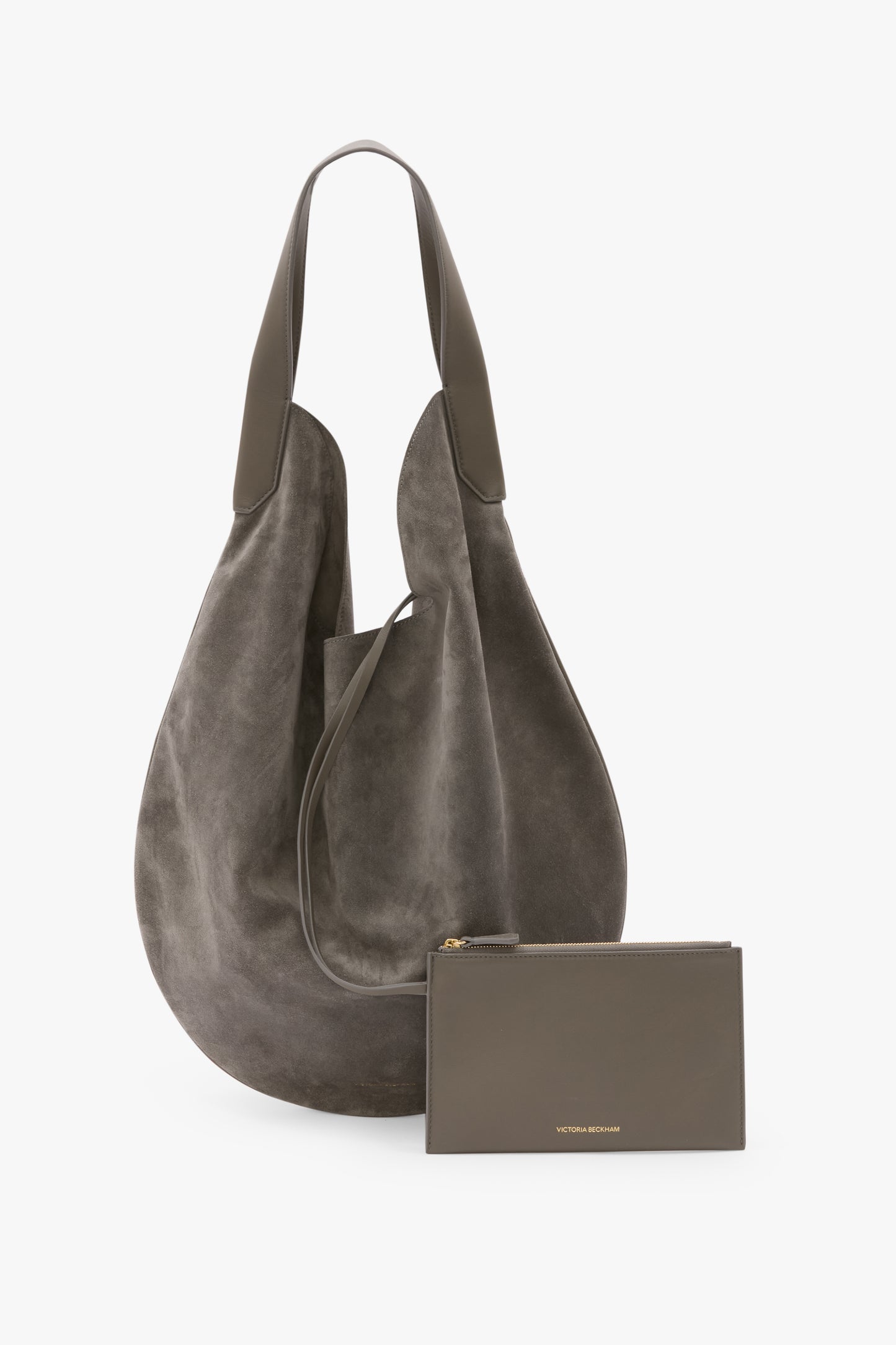 Soft Plié Hobo Bag In Pebble Grey