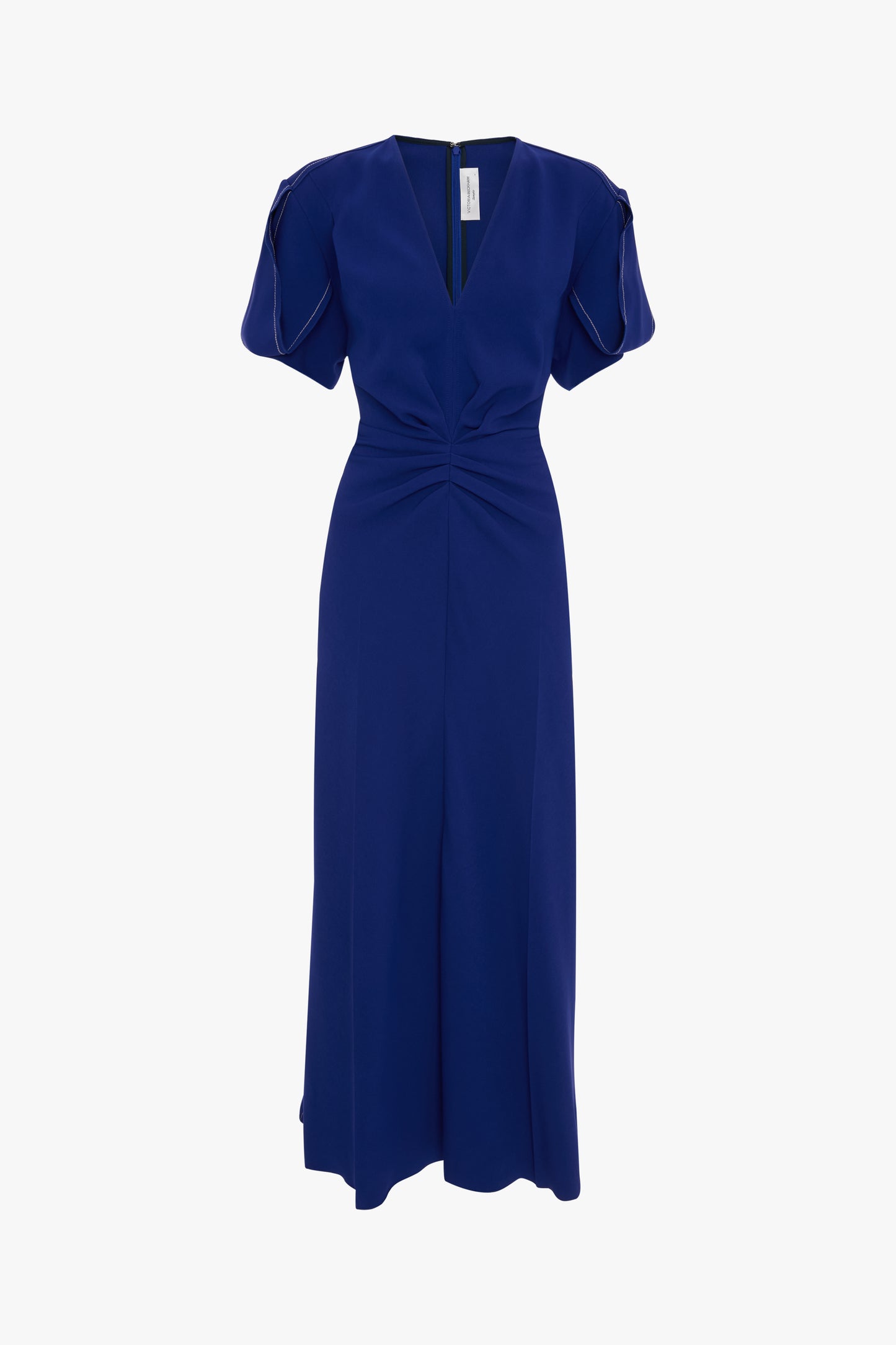 Eve Midi Dress In Bright Indigo